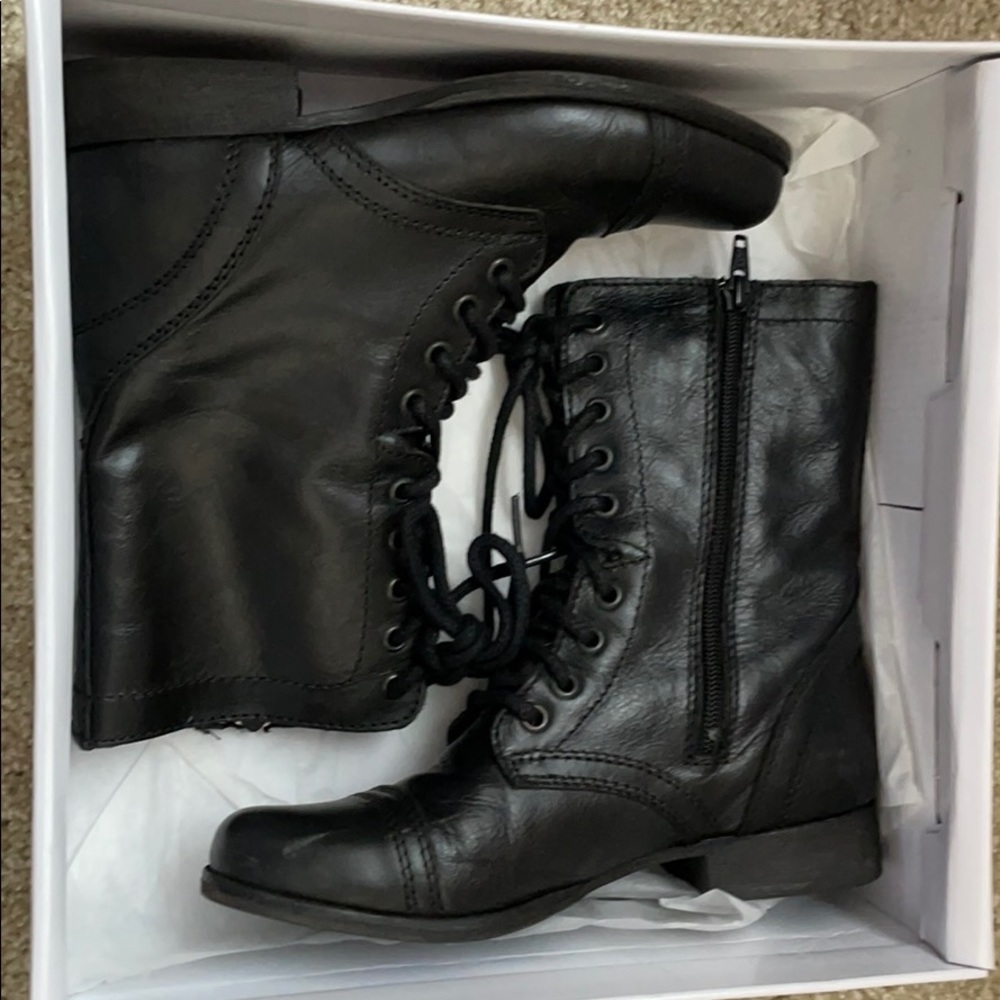 Steve Madden combat boots